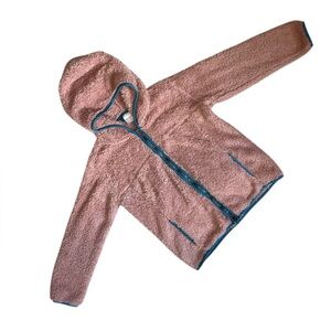 Hanna Andersson Marshmallow Zip Up Hoodie 120 (6-7)